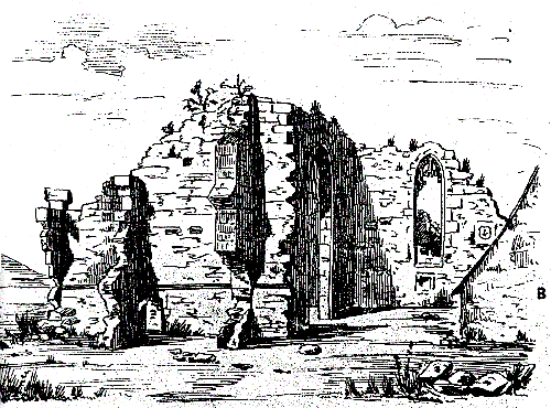 dessins de 1846 de Bardy : facade Nord